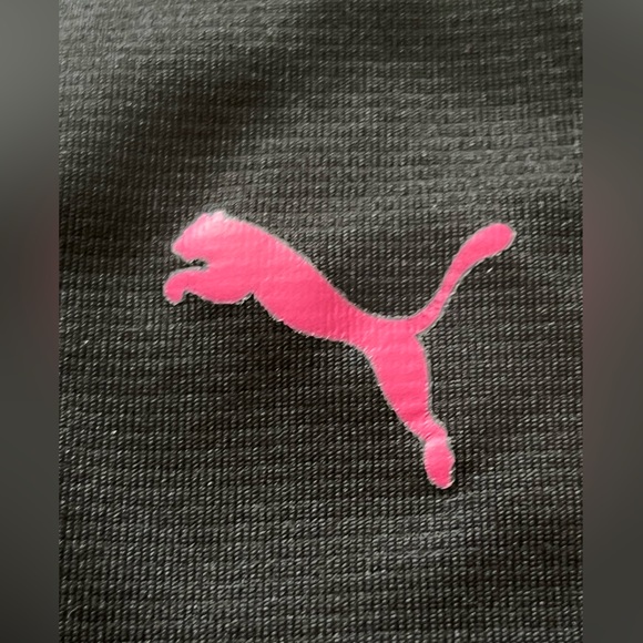 Puma Womens Black Gray Performance Tank Top Athletic - Picture 4 of 7